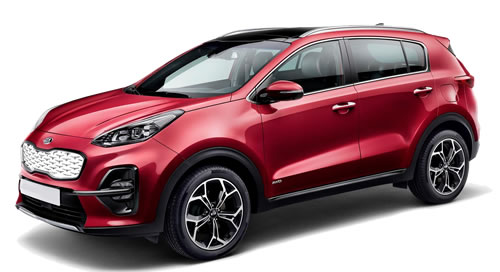 Kia Sportage – pronájem SUV na La Palmě