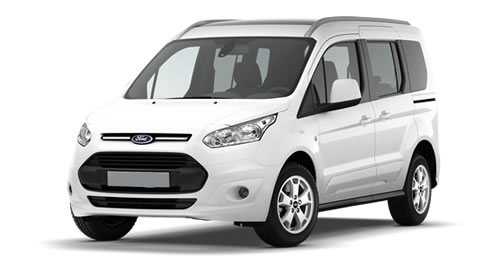 Ford Tourneo Courier – rodinné auto k pronájmu na La Palmě